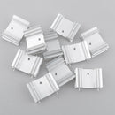 10Pieces Cooling Module,25x34x12mm Aluminum Heat Sink Heatsink Cooler Fin for