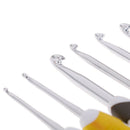 9 Pieces Colorful Crochet Hook Crochet Needle Set Knitting NeedleJC!E