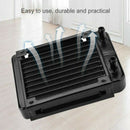 120mm 10 Tubes G1/4 Aluminum Computer Water Cooling Cooler Radiator He NIV