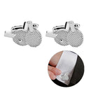 Fashion Men Funny Alloy Shirts Cufflinks Buttons Ping Pong Charm Jewelry GiftsTE