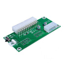 1X(Pc Desktop Atx Dual Psu 24 Pin Power Supply Sync Extender Cable Board