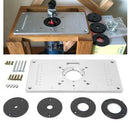 Woodworking Benches Router Table Plate Aluminum Router Table Insert PS Ew