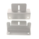 8 x Aluminum RV Boat Roof Solar Panel Mounting Z Type Brackets with 12 Bolts