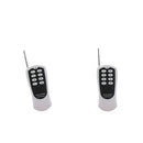 2Packs 8CH RF Wireless Receiver 8Keys Remote Control Smart Light Switch System