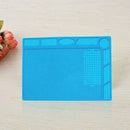 33.7x22.7cm Anti Static Repair Heat Insulation Silicone Mat Pad Magnetics R1A3