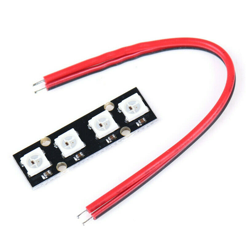 Mini LED Strip with 4 WS2812B RG85050 Colorful LED Lamp for Naze32 CC3DBX