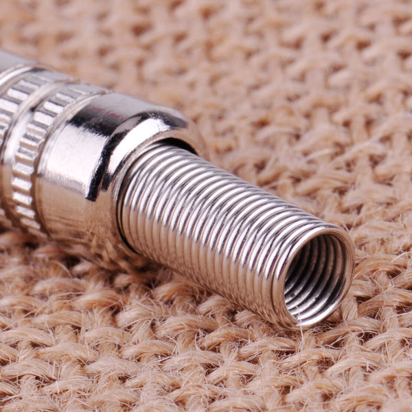 12pc 1/8" 3.5mm Mono Jack Plug Audio Headphone Soldering Adapter Connector Metal
