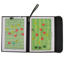 Sports Soccer Dry Erase Erasable Coaching Board with Magnetic Chess Pieces for