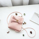 Fringe Tassel Bag Small Bags for Women PU Leather Women Shoulder Messenger BV9Y2