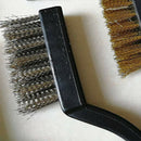14 Pack Wire Brush Set for Cleaning Welding Slag and Rust Stainless Steel a T3M7