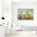 Full Round Drill Diamond Painting DIY European Building Rhinestone Poster
