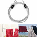 100cm x 2mm Cycling Sport Security Loop Cable Lock Bicycle Bikes Scooter U- J4U6