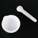White 60cm Kitchen Porcelain Pestle And Mortar Mixing Bowls with Pour Spout Kit