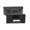 USB Male 3 RCA Female Audio Video Adapter AV Converter Cable Cord Black