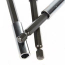 75/100/150mm Magnetic Screwdriver Extension 1/4 Hex Shank Tool Drill Bits