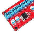 USB 3.0 164P PCI-E Express 1x to 16x Extender Riser Card 6Pin SATA Mining