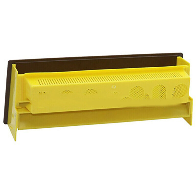 Plastic Bee Pollen Trap Collector For Apiculture Beekeeping Tools Beehive Yellow
