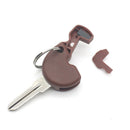 Brown Motorcycles Motrobikes Uncut Blank Key, + Transponder Chip Replacement