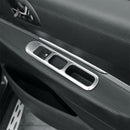 Car Door Armrest Panel Handle Holder Window Lift Switch Button Cover Trim f