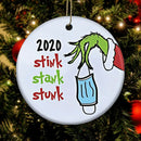 Grinch Hand Christmas Ornament Stink Stank Stunk Christmas Ornament 2020