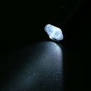 Portable Mini LED Flashlight Torch 3W Keychain Light Water Proof Black