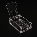 Transparent Clear Case Enclosure Box+Cooling Fan Raspberry Pi 2 MS Bj