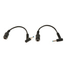 2 Pieces Female 7.4mm x 5.0mm to 4.5mm x3.0mm Male Charger Adapter Power