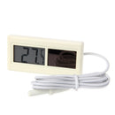 Waterproof Potable Solar Powered Digital Thermometer Temperature Sensor 1M Cable