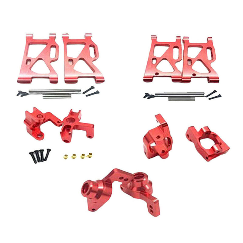 5x 1/14 RC Cars Parts Kit Rear Hub Carriers C Socket Fits WLtoys 1:14 144001