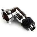 Special elbow for floor drain type dishwasher universal washing machine pipe