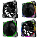 1X(Jonsbo Fr-801 Colorful Cpu Fan Pc Case Fan Cooler 12Cm Computer Cooling