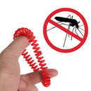 Mosquitoes Repellent Bracelets Insect Protection for Adults Kids (Red) A