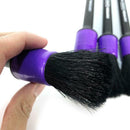 5pcs/set Car Brushes Soft Bristle A/C Dashboard Wheel Rim Detailing Brushes