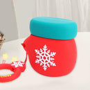 Santa Claus Gloves Silicone Case Earbuds Scratch-resistant Container for AirPods