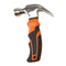 Set of 2pcs Stubby Claw Hammer with Magnetic Nail Starter and Soft Grip Handle