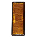 10pcs/set IP67 Amber Orange Stick on Adhesive Trailer Truck Caravan Reflectors