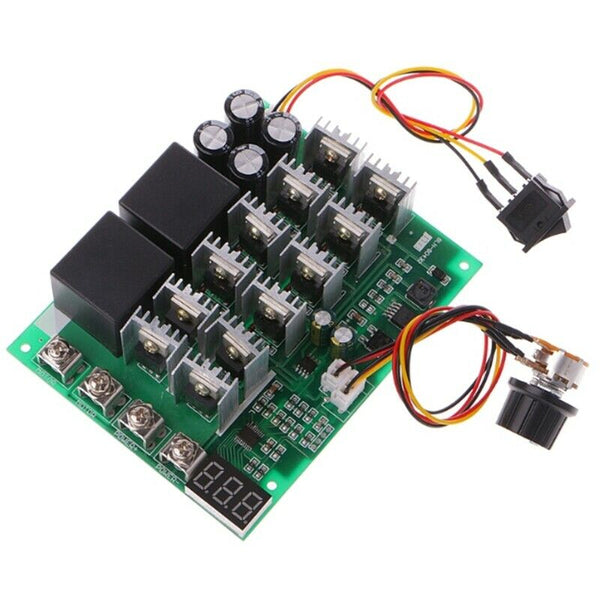 DC 10-55V 12V 24V 36V 48V 55V 100A Motor Speed Controller PWM HHO RC Revers V2M1