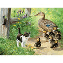 5D DIY Full Drill Diamond Painting Village Cat Ducks Cross Stitch Embroider
