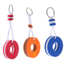 3x Funny Novelty Nautical Float Keychain Sailing Fishing Keychain