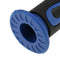 2 Pairs Blue+Green 7/8'' 22mm Motorcycle Handlebar Comfortable Grip Durable