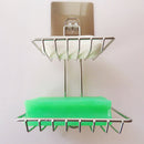 Strong suction cup Double soap holder soap shelf soap shelf wall holde<
