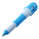 Pens Boli Mini Micro Blue Ink Extensible Design Capsule Portable S5X9