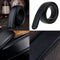 Men's Black PU Leather Replacement Belt Dress Belt without Buckle 35mm