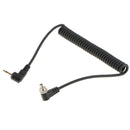 2.5mm Wire Cameras PC Sync Trigger Lock Cable Screw To Male Flash Plug Jack