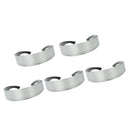 5pcs Narrow Metallic Futuristic Soldier Space Alien Robot Sunglasses