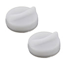 2x Car Coolant Reservoir Reserve Tank Cap Lid