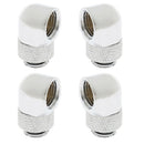 4Pcs G1/4'' 360 Rotary Multi-Link Adapter Fitting For Water Cooling System