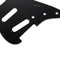 3Ply SSS 11 Holes Strat Electric Guitar Pickguard for FD (Black) A