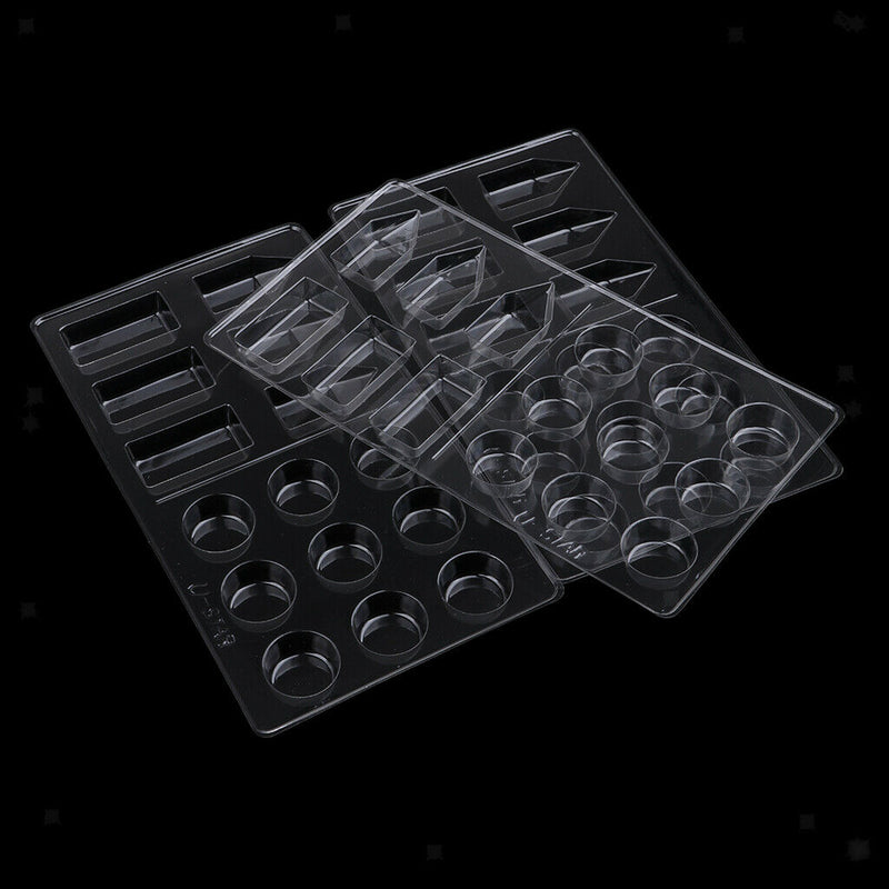 7Pcs Round Pointed Tip Nylon Hair Brush Set with 3 Pieces Paint Tray Palette