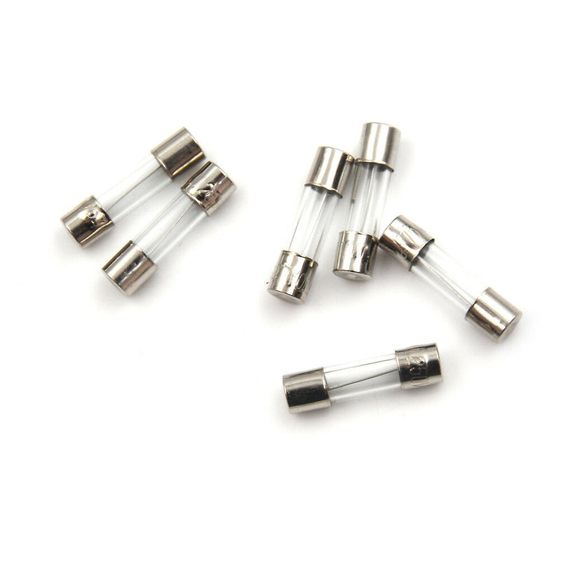 100Pc 5x20mm Quick Blow Glass Tube Fuse Assorted Kits Fast-blow Fuses 0.2A~2y Ew